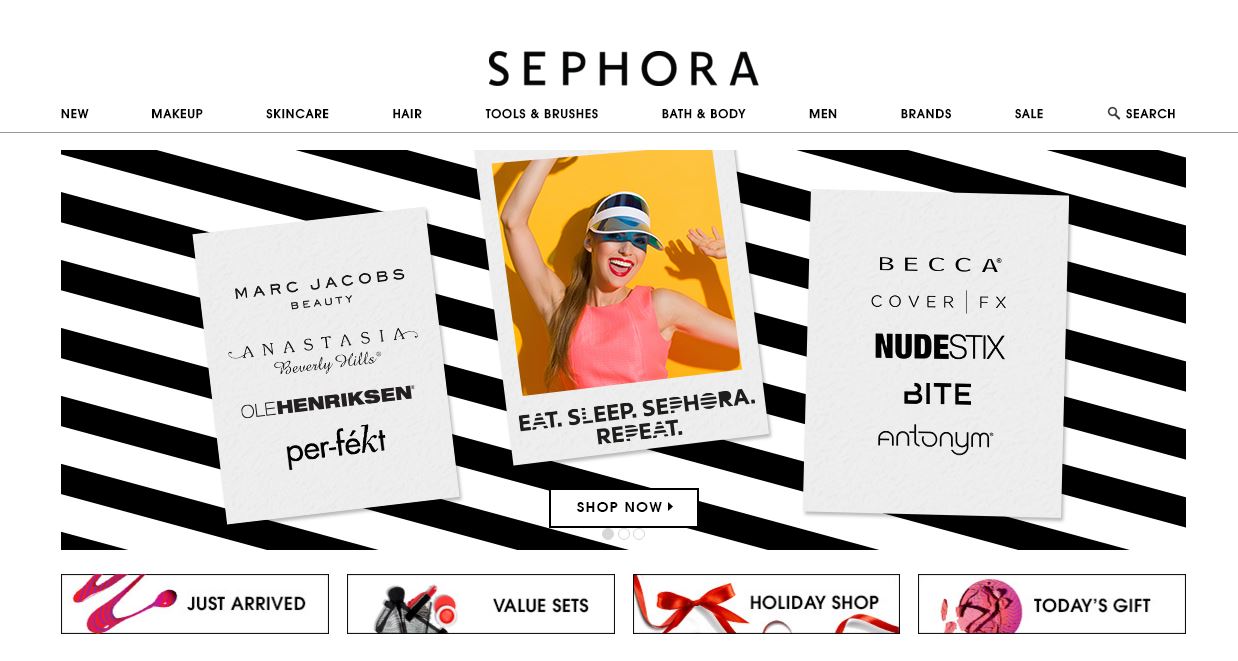 Sephora Australian Online Store